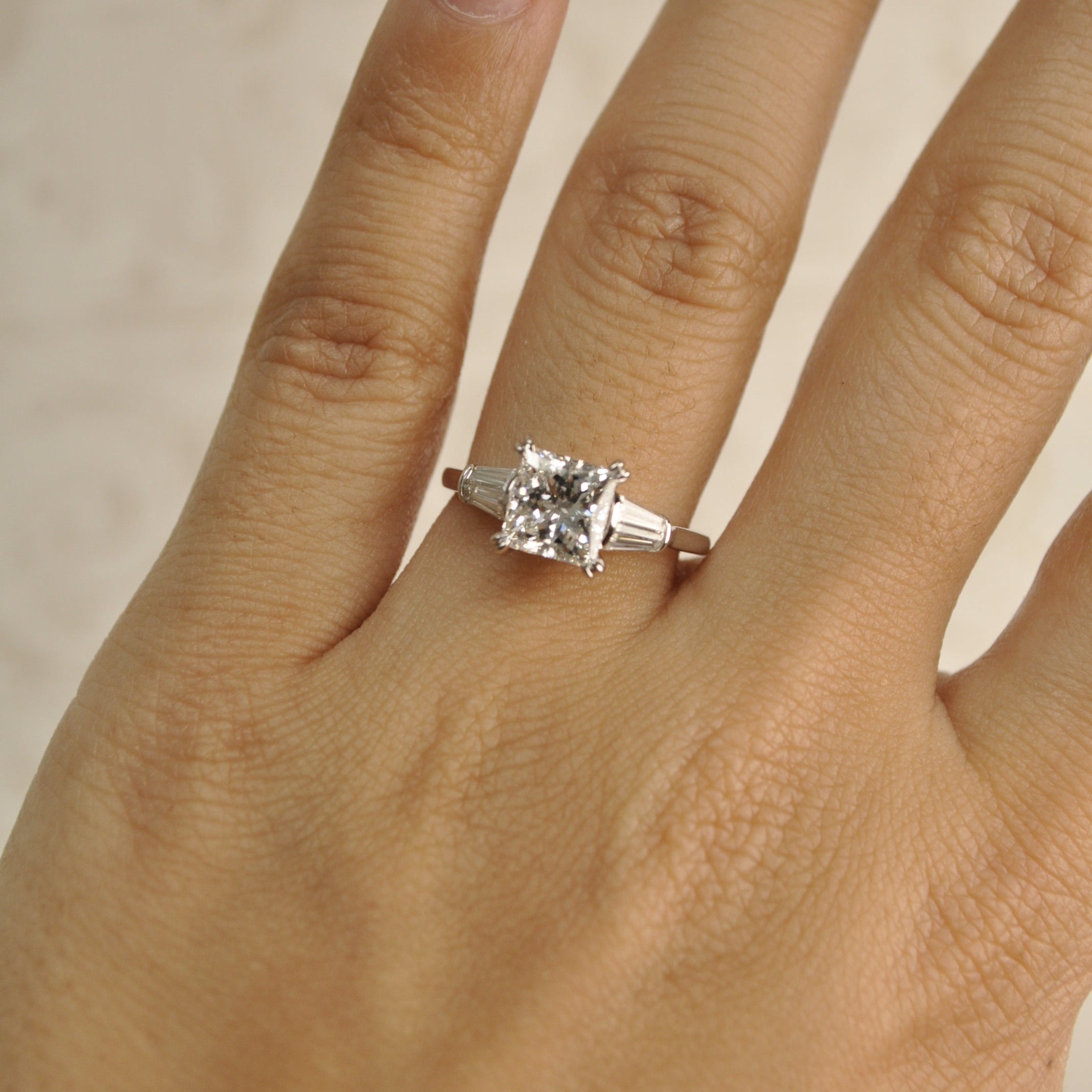 Engagement Ring Princess Cut