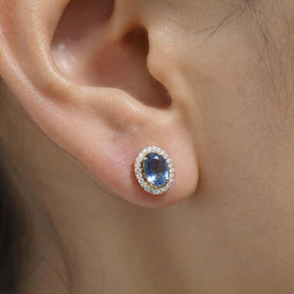 Zafiro Oval Earrings