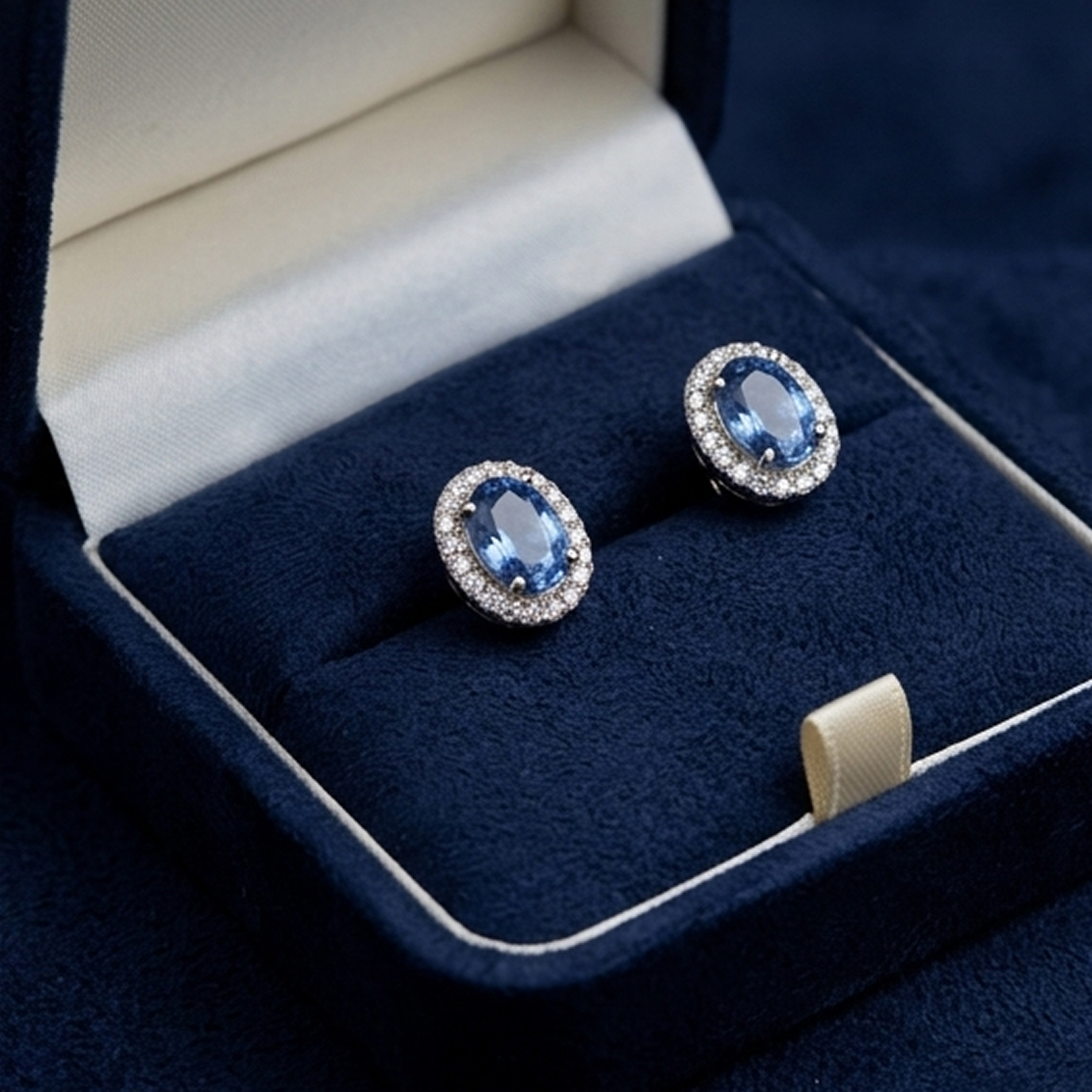 Zafiro Oval Earrings